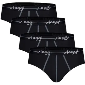 SLOGGI Herren Slips schwarz XL 4er Pack