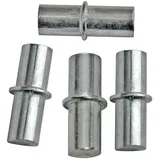 50 Bodenträger Regalbodenträger Regalträger 5 x 16 mm verzinkt