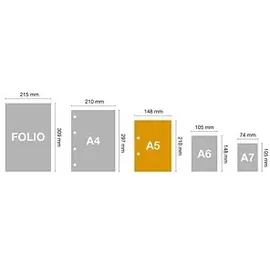 Miquelrius Collegeblock Eco Design A5 liniert bunt