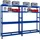 Proregal Mega Deal 2x Reifenregal Tiger 180x120x40 cm bis zu 12 Reifen auf 2 Ebenen mit 2 Fachboden Blau