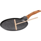 STONELINE Back to Nature Crêpe-Pfanne 25 cm mit Teigverteiler