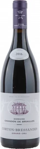 Corton-Bressandes Grand Cru rouge Chandon de Briailles 2016 BIO