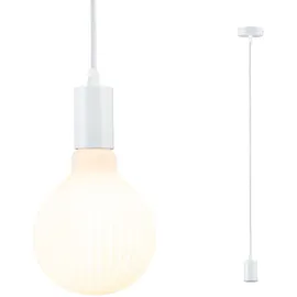 Paulmann Ravi 1-flg. Ø 8 cm rund weiß matt