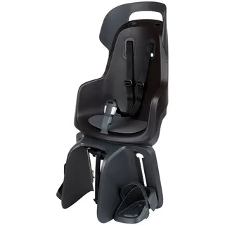 Bobike Go MIK HD Kindersitz - Gepäckträgermontage Schwarz Modell 2025