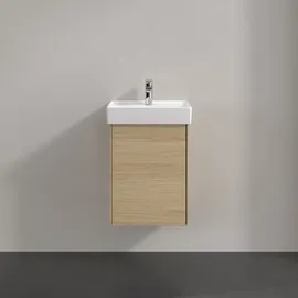 Villeroy & Boch Collaro Waschbeckenunterschrank Anschlag rechts 41 x 55 cm Nordic Oak
