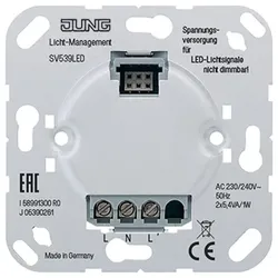 JUNG Spannungsversorgung SV539LED für LED-Lichtsignale