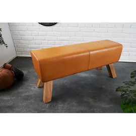 Riess-Ambiente Sitzbank TURNBOCK Cognac 100 x 40 x 48 cm