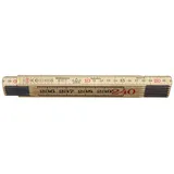 Hultafors Holzgliedermaßstab 59-2.4-12, 2,4m