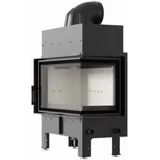 Kratki Luftkamin | FLOKI M | 10 kW | rechts | Farbwahl Brennraum