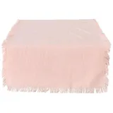 Boltze Tischläufer LENEA, in Rosa - (L)140 x (B)40 cm