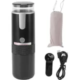 AUNMAS Tragbare Kaffeemaschine für Reisen, Auto-Espressomaschine, Handkaffeemaschine, Manuell Bedient für Camping, Wandern, Elektrische Espressomaschine, Kompatibel für K-Cup-Kapseln