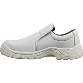 ART.MAS Arbeitsschuhe BPwhite Kochschuhe Sicherheitsschuhe aus Mikrofaser Stahlkappe S1 Gr. 38 - Weiß - 38