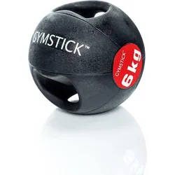 Medizinball mit Griffen 4 kg SCHWARZ 4kg