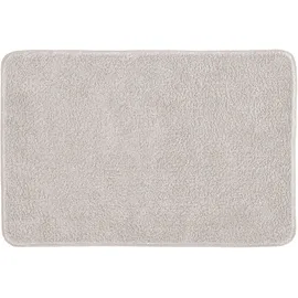 KLEINE WOLKE Badteppich Marco Silbergrau 120 x 70 cm