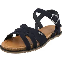 ESPRIT Damen Riemchen Sandale, 400/NAVY, 40 EU - 40 EU