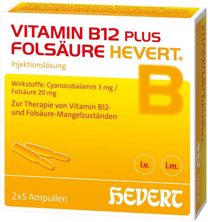 Preisvergleich Produktbild VITAMIN B12 PLUS FOLSÄURE HEVERT