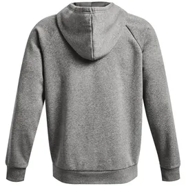 Under Armour Rival Fleece Kapuzenjacke Herren 025 castlerock light heather/white S