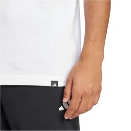 adidas Lounge Slides Graphic Pocket T-Shirt weiß M
