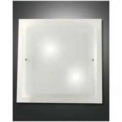 Fabas Luce Naxar Deckenleuchte E27 2X60W Weiss