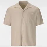 NOU Dalan Kurzarmhemd Beige L