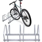 Clanmacy Fahrradständer Fahrradständer mit 3 Fahrräder 70.5cm Bodenständer Aufstellständer (1-St)