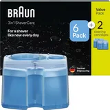 Braun Reinigungskartuschen Clean & Renew CCR 6 + 2 St.