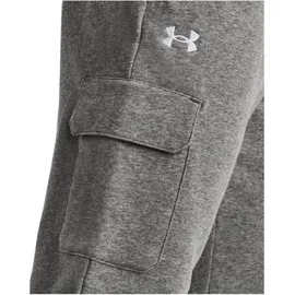 Under Armour Rival Fleece Joggers - Castlerock Light Heather 025 / White 100 - XS