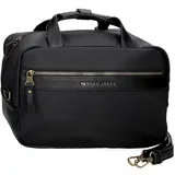 Pepe Jeans Joumma Bags Morgan Casual Tagesrucksack, Reisetaschen, beige und schwarz, Kunstleder für Damen, Schwarz, Talla única, Umhängetasche