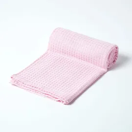 Homescapes Babydecke Waffelpiqué 90/110 cm,