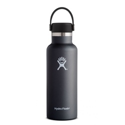 Hydro Flask 18oz Standard Mouth Flex Cap 532 ml - black