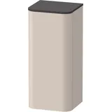 Duravit Happy D.2 Plus Halbhochschrank 40 x 88 x 36 cm Taupe Supermatt
