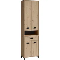 byLIVING Wellness Hochschrank 54 x 193 cm Braun Holz