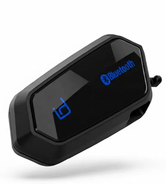 ID221 Moto A2 Pro Motorrad-Bluetooth-Headset, Bluetooth 5.2, Musikfreigabe, RGB-Beleuchtung, 2-Personen-Intercom, DSP-Geräuschunterdrückung, IPX6 wasserdicht