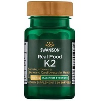 Swanson Real Food Vitamin K2, 30 Kapseln