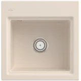 mittig Ivory ohne Ablaufgarnitur