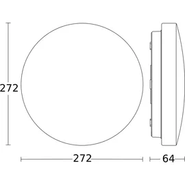 Steinel RS PRO P1 flat 1-flg. weiß