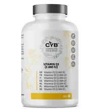 medgonet gmbh CYB Vitamin D3 2000 I.E. Tabletten