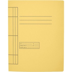 Otto Office Hefter, aus Recyclingkarton, Format DIN A4, bis 250 Blatt gelb