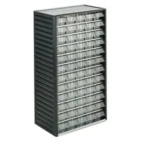 TRESTON 292-3 Klarsichtmagazin (B x H x T) 310 x 290 x 180mm Anthrazit-Grau, Transparent 1St.