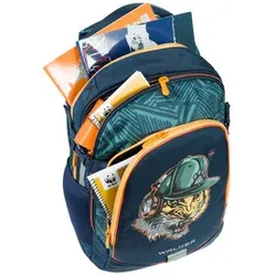 WALKER FAME 2.0 Schulrucksack Beast Mode petrol 42053-064 30L