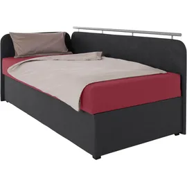 MAINTAL Polsterliege MAINTAL "Diana", rot (rot, schwarz), B:93cm, Komplettbetten