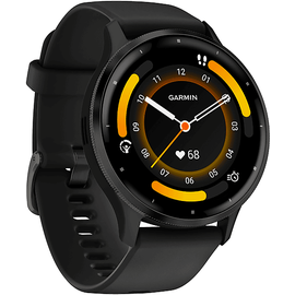 Garmin Venu 3 schwarz / schiefergrau mit Silikonarmband