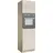 BASIC by Balculina Hochschrank Sanibel 60 x 210 x 58 cm Weiß