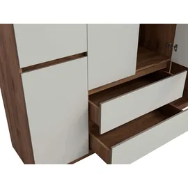 Home Affaire Wäscheschrank Germo 180 x 230,5 x 51,4 cm Grau