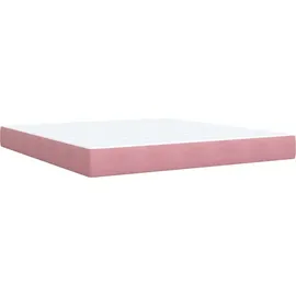 vidaXL Boxspringbett 180 x 200 cm Rosa