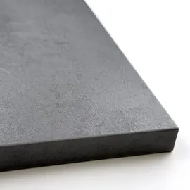 assmann büromöbel ASSMANN Elektrisch höhenverstellbarer Kinderschreibtisch JUNIOR Curved Sichtbeton Anthrazit Weiß, Memoryfunktion, Kollisionsschutz, - Grau/Weiß