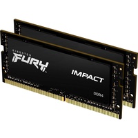 Kingston FURY Impact SO-DIMM Kit 16GB, DDR4-3200, CL20-22-22 (KF432S20IBK2/16)