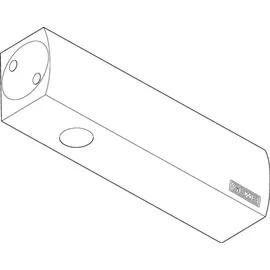 GEZE TS 2000 V Türschließer inkl. Standardgestänge, silber