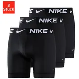 Nike Boxer »BOXER BRIEF 3PK«, (Packung, 3 St 3er), mit Logo-Elastikbund Gr. XXL, schwarz, , 53946709-XXL