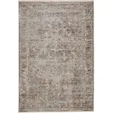 benuta Nest Kurzflor Teppich Anwar Grau/Beige 160x230 cm - Moderner Kurzflor-Teppich für Wohnzimmer